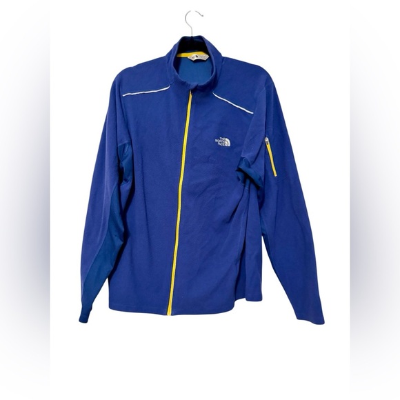 The North Face Other - The North Face Men's Performance Jacket in Blue and Yellow